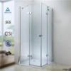 Frameless Hinged Shower Enclosures With Tray