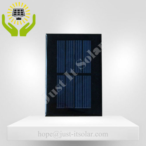 2V 200mA 95*65mm Epoxy Resin Mini Solar Panel