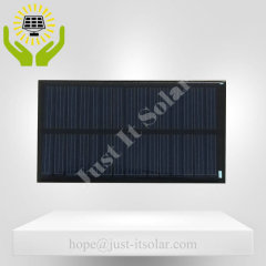 7V 100mA 110*60mm Epoxy Resin Small Solar Cell
