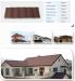 lightweight clip lock trapezoid zinc coating roof sheet roman style