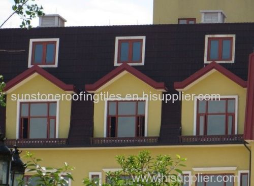 stone coated metal roof tiles / 2017 new stone coated steel roof tiles roof sheet
