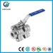 China supplier wafer type stainless steel 304 floating ballvalve