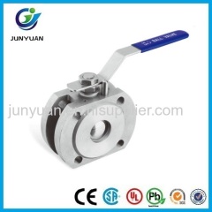 1PC WAFER STAINLESS STEEL BALL VALVE