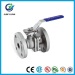 Wafer Type Ball Valve With Direct Mounting Pad DIN PN16/40