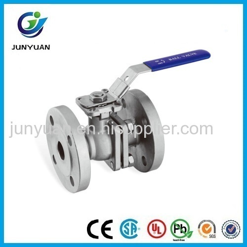 1PC WAFER STAINLESS STEEL BALL VALVE