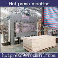 hot press machine for plywood