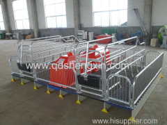 Double Farrowing Crate for pig farm