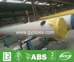 EFW Welding Schedule 10 Stainless Pipe