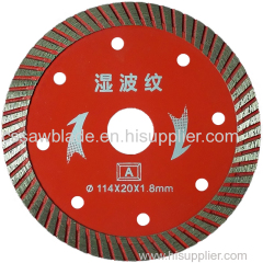 Super thin 1.2mm ceramic cut diamond circular saw blades