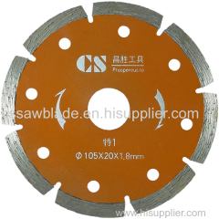 Hot pressed sintered General purpose dry cut diamond saw blade