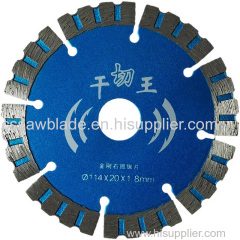 Hot pressed sintered General purpose dry cut diamond saw blade