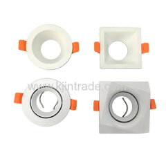 New tooling round spot light downlight MR16 plastic body fixed