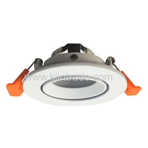 New tooling round spot light downlight MR16 plastic body moveable