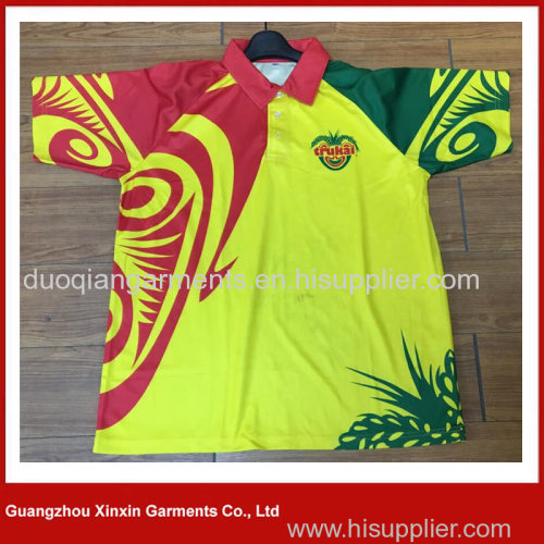 Wholesale Printing Polyester Polo T Shirts for Sport