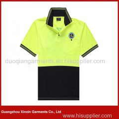 Customized Cheap Summer Polyester Dri Fit Polo Golf T Shirts