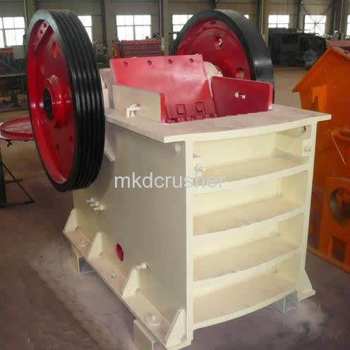 Concrete jaw crusher aggregate