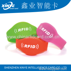 Custom printed Festival silicone rfid wristbands for event/party