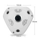 Wifi 360 VR dome IP camera 2 megapixel 1.44mm lens 360 wide angle