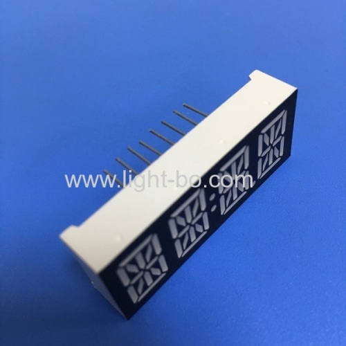 Ultra bright blue customized 0.47 Four Digit 14 segment LED Display common anode for microwave control