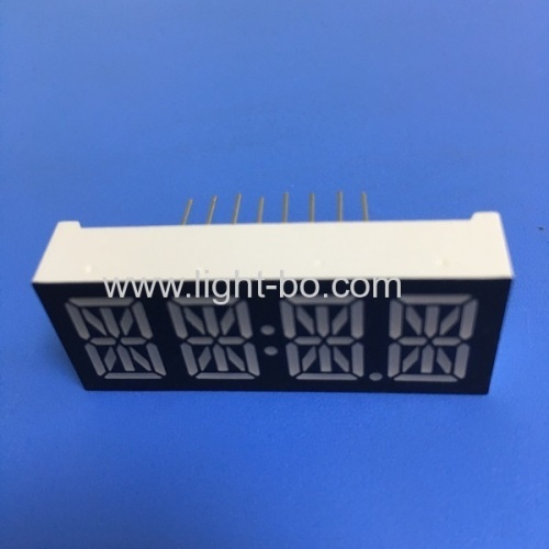 Ultra bright blue customized 0.47 Four Digit 14 segment LED Display common anode for microwave control
