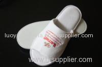 good quality Luxuray Marriott hotel slippers comfortable velour hotel slippers