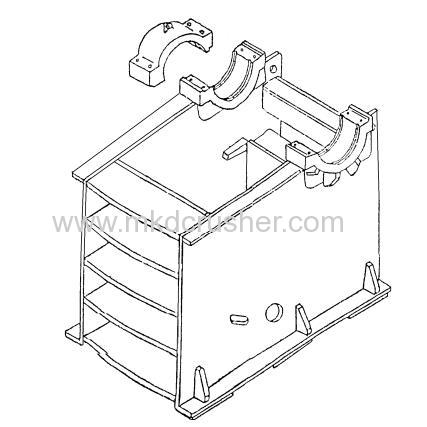 Concrete jaw crusher aggregate