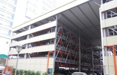 Four storey automatic parking garage