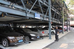 Five storey car parking automation systems