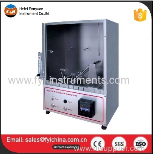 45 Degree Textile Fabric Flammability Cabinet