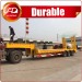 3 axle 80 tons low loader trailer lowbed trailer for South Africa