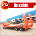 3 axle 80 tons low loader trailer lowbed trailer for South Africa