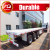 3 Axles Container Flat bed trailer flatbed truck trailer