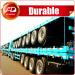 3 Axles Container Flat bed trailer flatbed truck trailer
