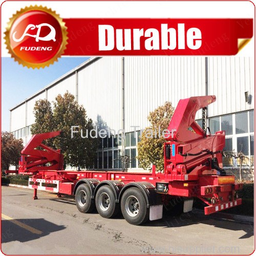 40ft Container Self Unloading Side Crane Side Lift Semi Trailer