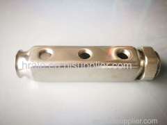 stainless steel manifold with 1-1/4