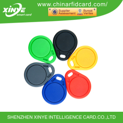 Custom-made Color PVC T5577 RFID Keyfob for access control system