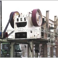 High Capacity Jaw Type of Rock Crusher For Aggregate