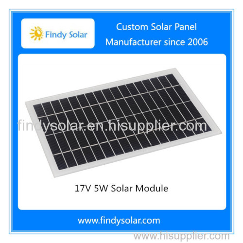 12V Solar Panel 5W Polycrytalline PV Panel