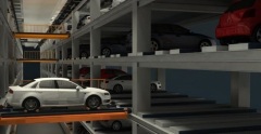 Plane movement type car parking automation systems