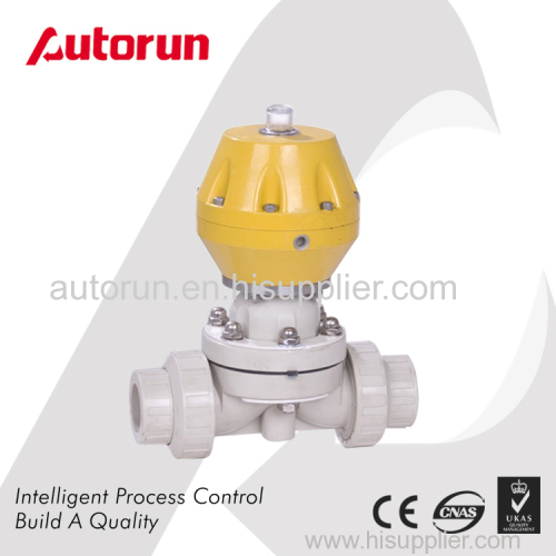 PPH PNEUMATIC ACTUATED DIAPHRAGM VALVE