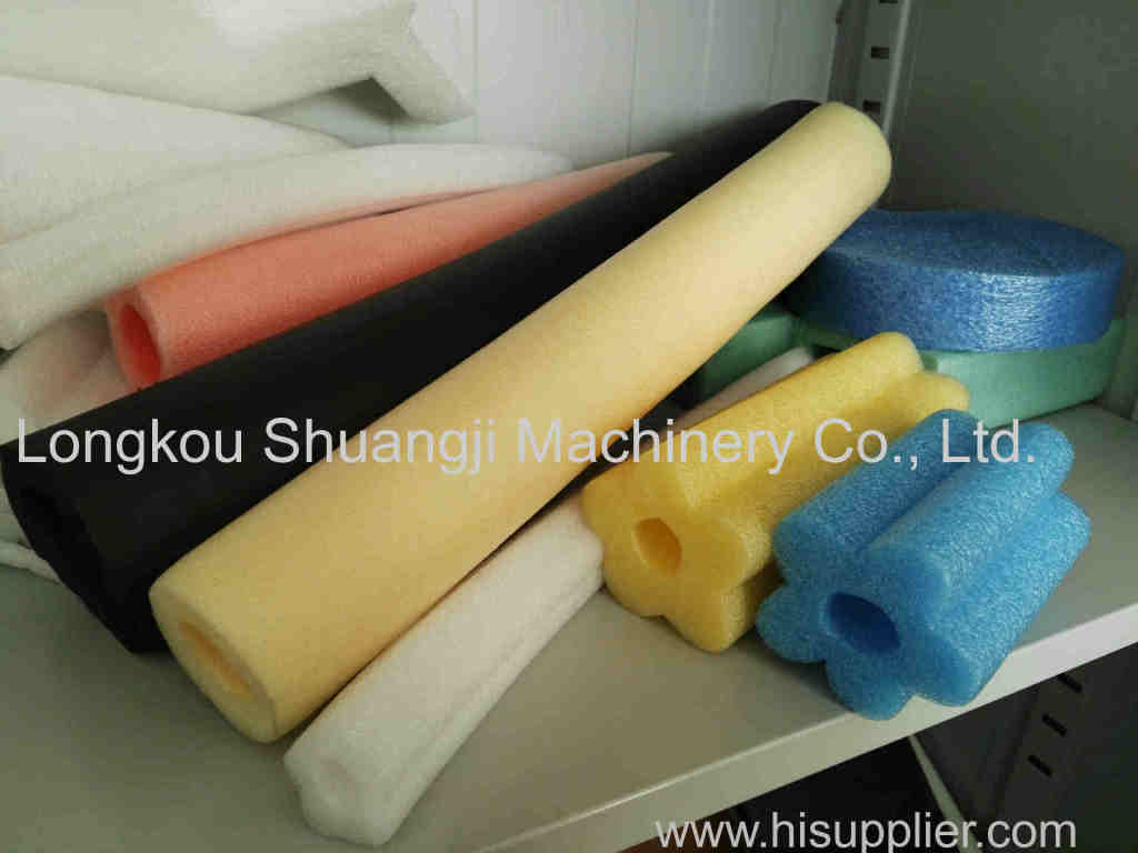 What is the features of our Thermoforming Machine EPE foaming stick plastic machine ?