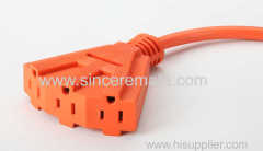 US Type 3-Outlets Power Bar sockets