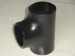 A234 WPB black butt-welding pipe fitting tee for structure pipe