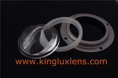 Custom LED optical street light glass lens