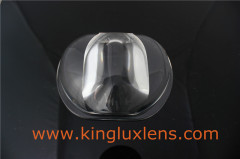 150*80 degree Led Glass Optical Lens with Reflector