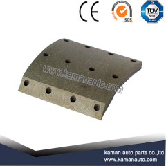 Brake linings for trucks