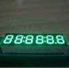 Pure Green 0.36inch 6 digit 7 segment led clock display common anode for digital instrument panel indicator