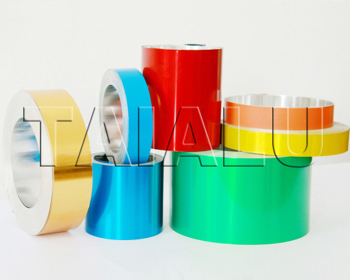 Colored Lacquered Coated Aluminum Foil Strip