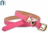 Ladies Colorful Stitching PU Belt