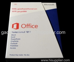 office 2013 pro professional plus fpp key pkc sticker lable original new retail license